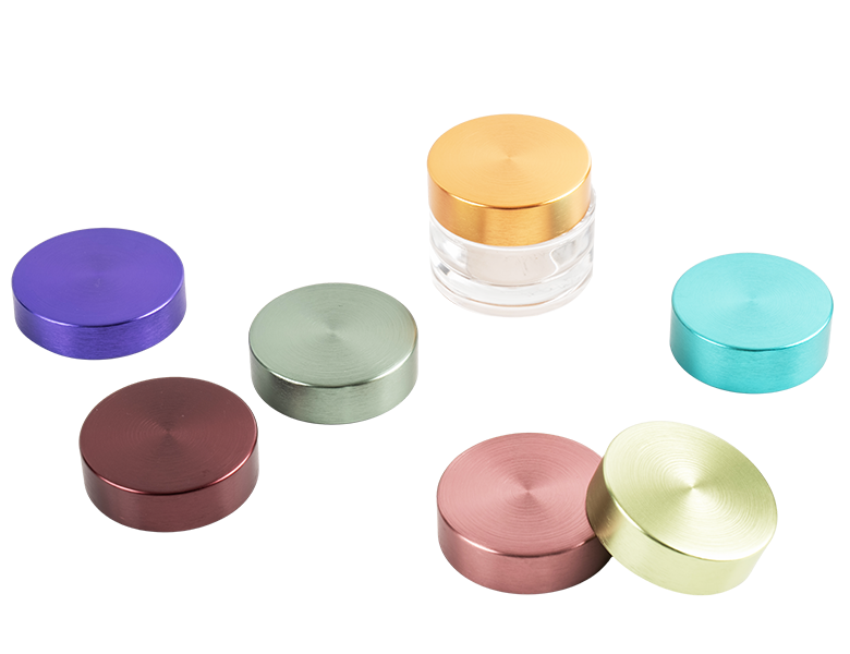 Aluminium-plastisk cap